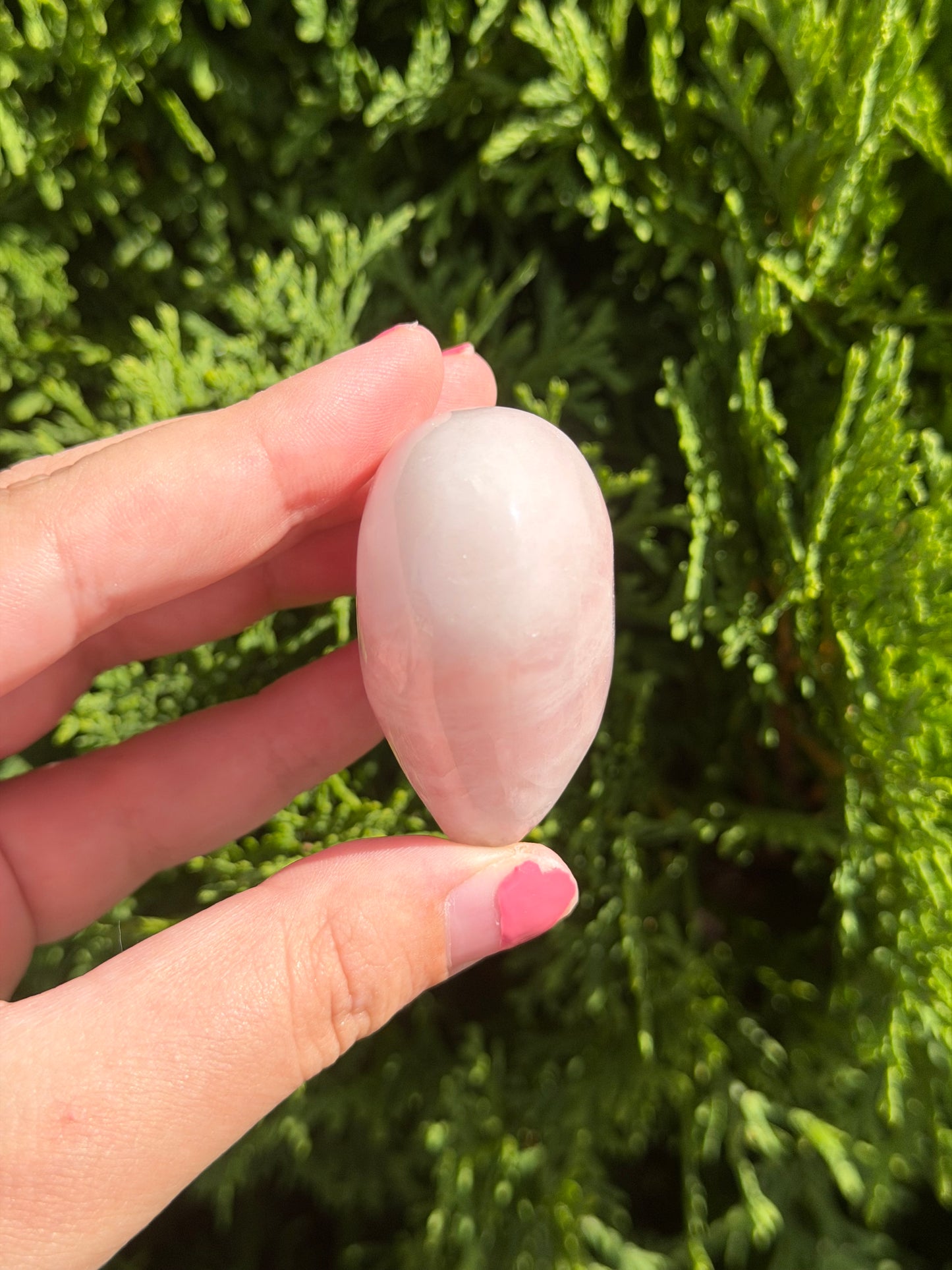 Rose Quartz Heart