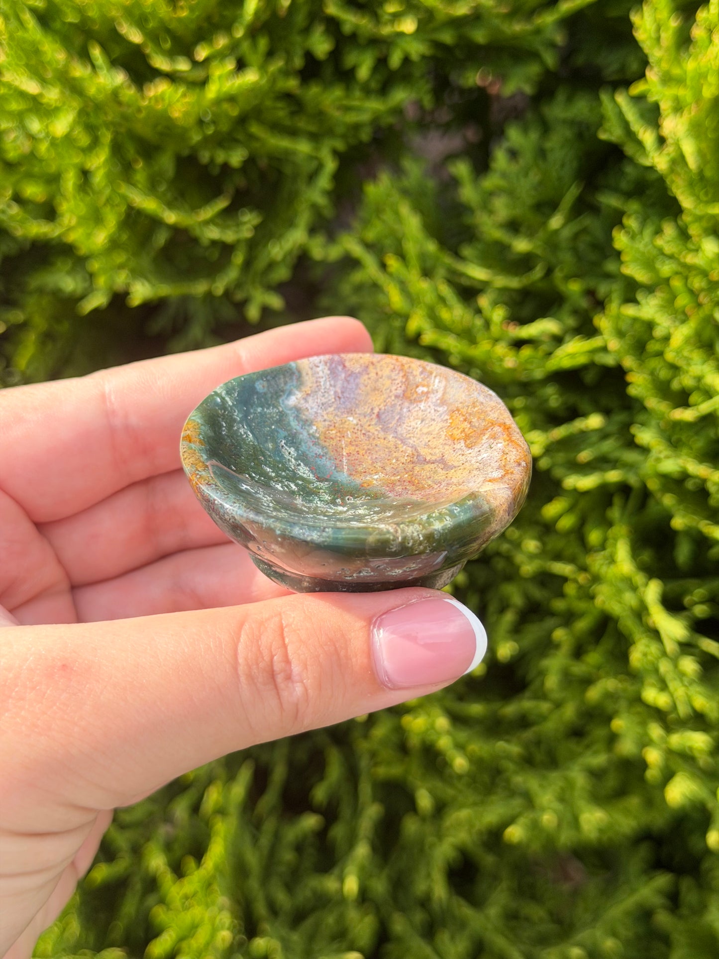 Moss Agate Bowl 2