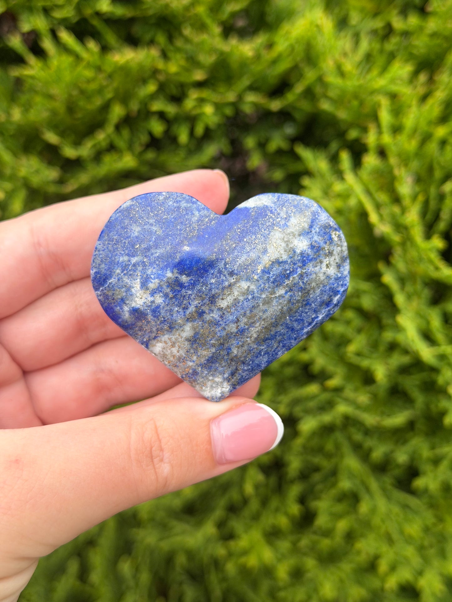 Lapis Lazuli Heart