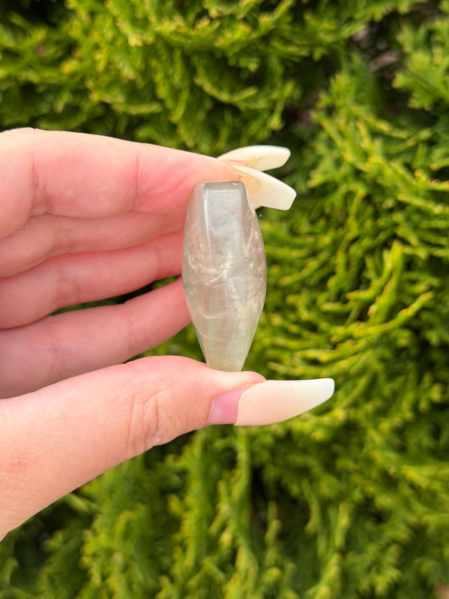 Green Fluorite Heart #1