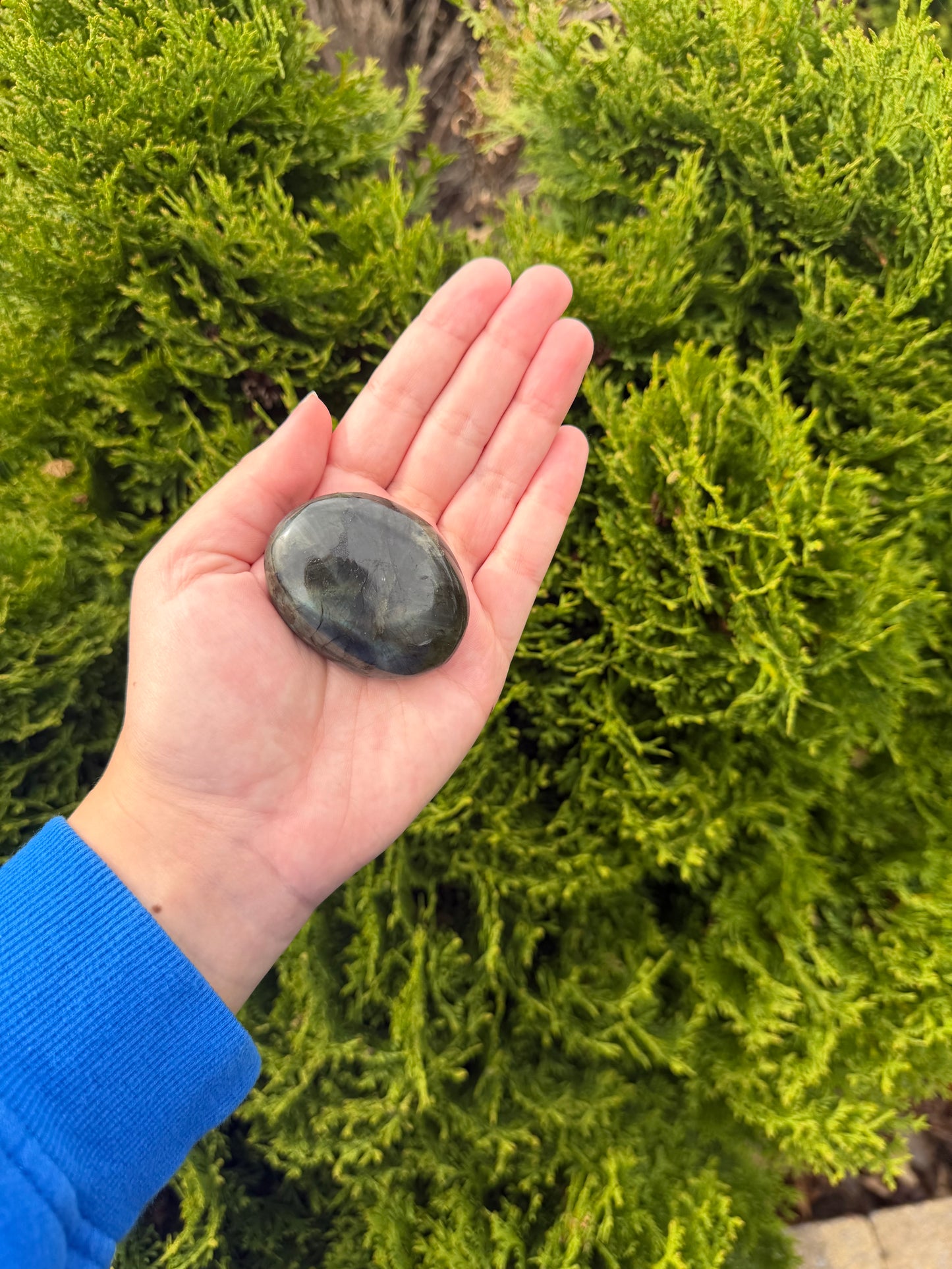 Small Labradorite Palm Stone