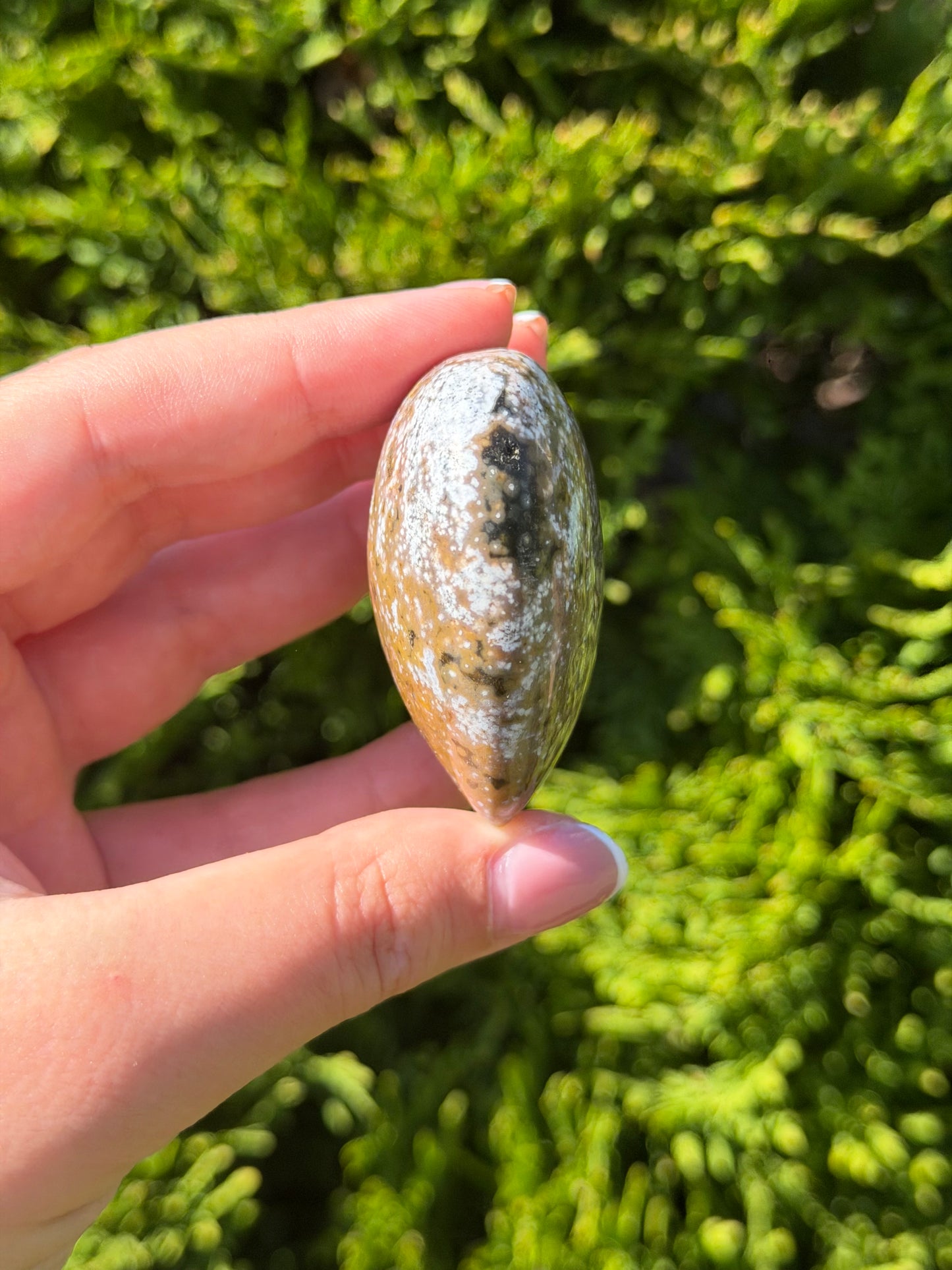 Ocean Jasper Heart