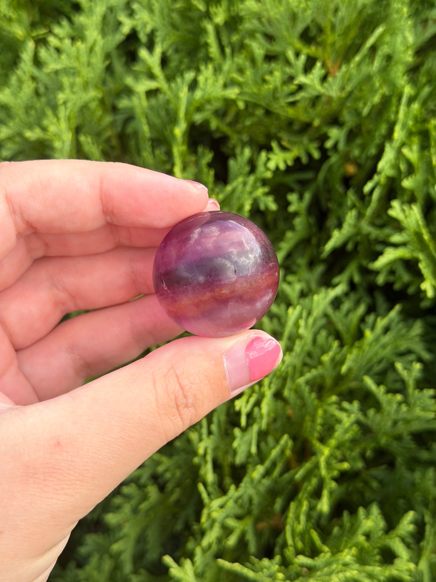 Purple Fluorite Mini Sphere