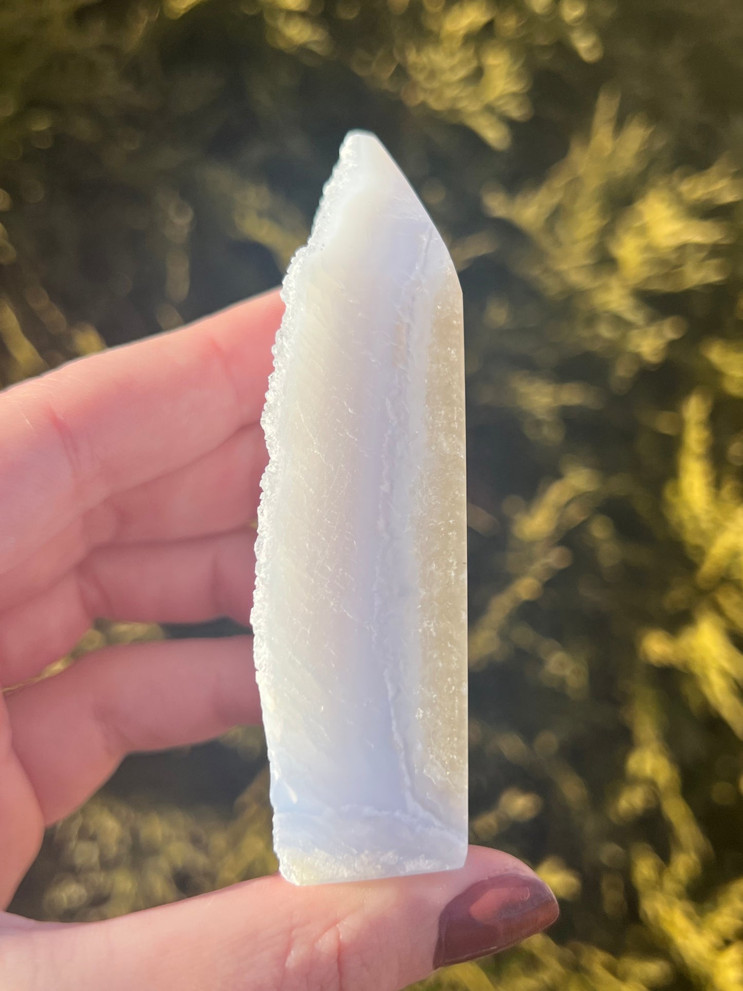 Blue Lace Agate Tower 1