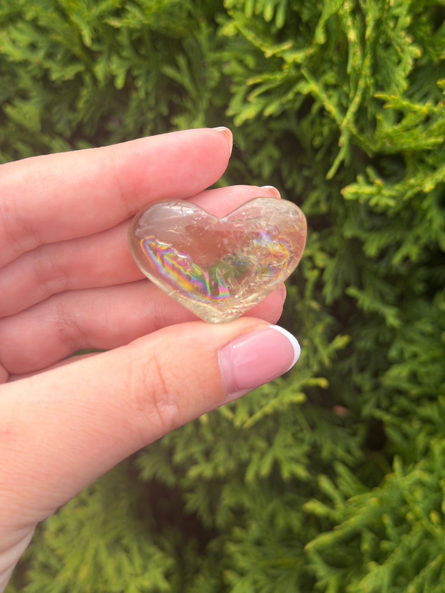 Citrine Mini Heart