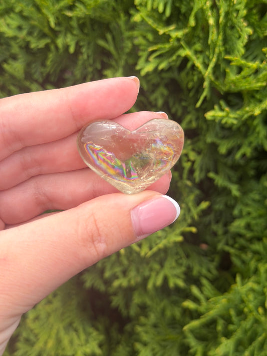 Citrine Mini Heart