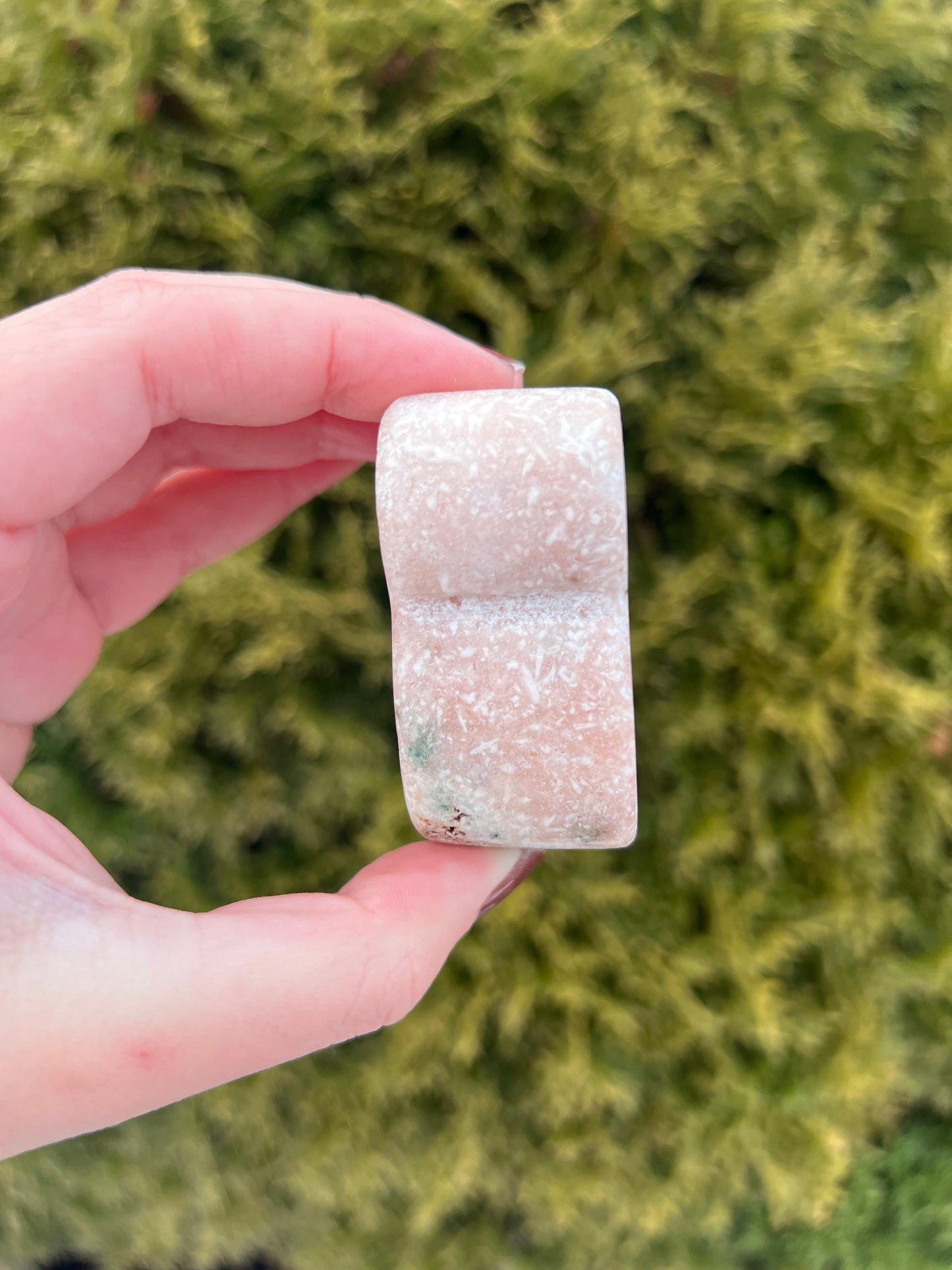 Pink Amethyst Bear Face