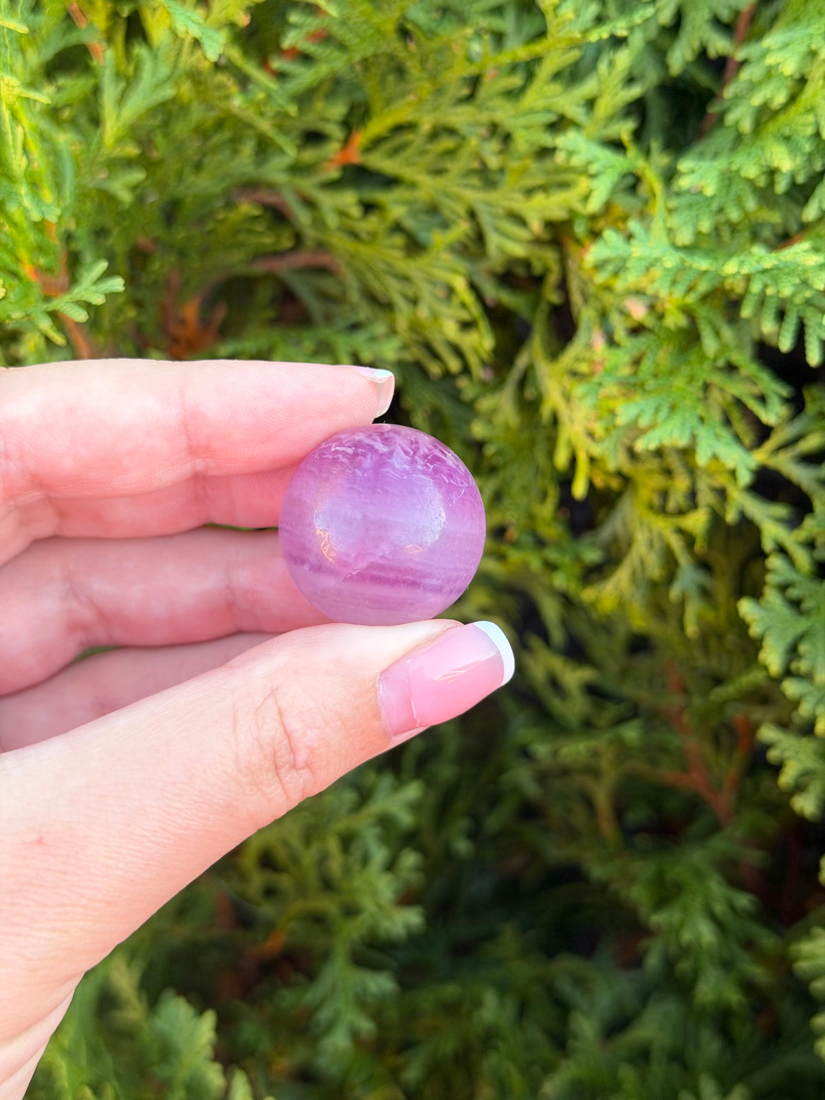 Purple Fluorite Mini Sphere