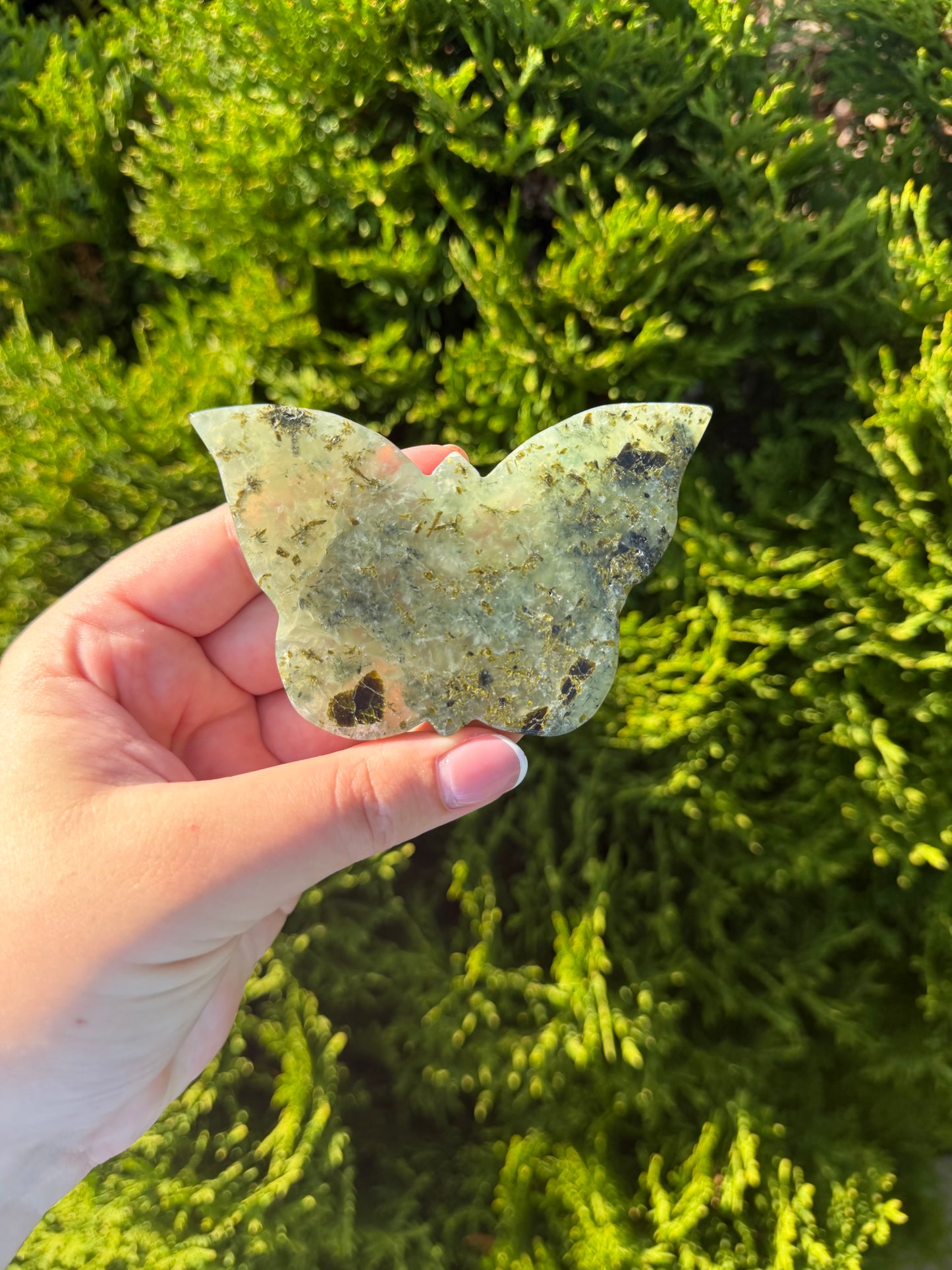 Prehnite Butterfly