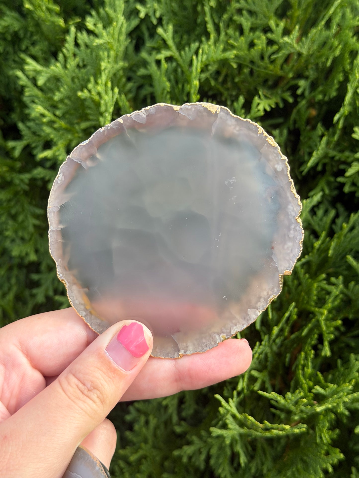Agate Coaster Set from Brazil