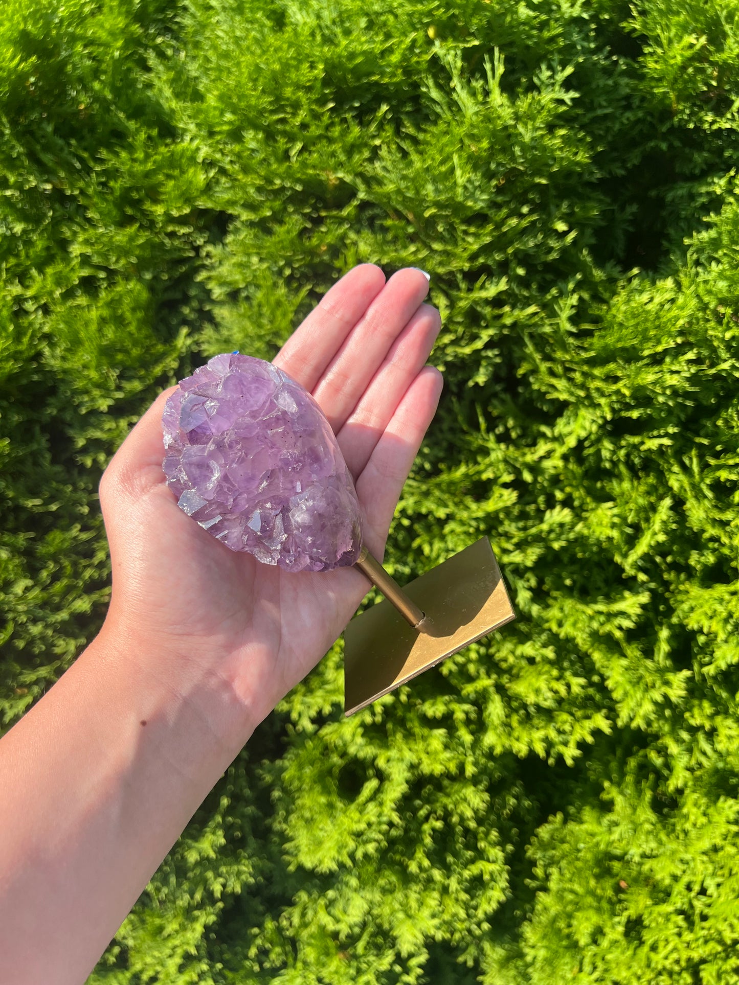 Amethyst Cluster on Stand