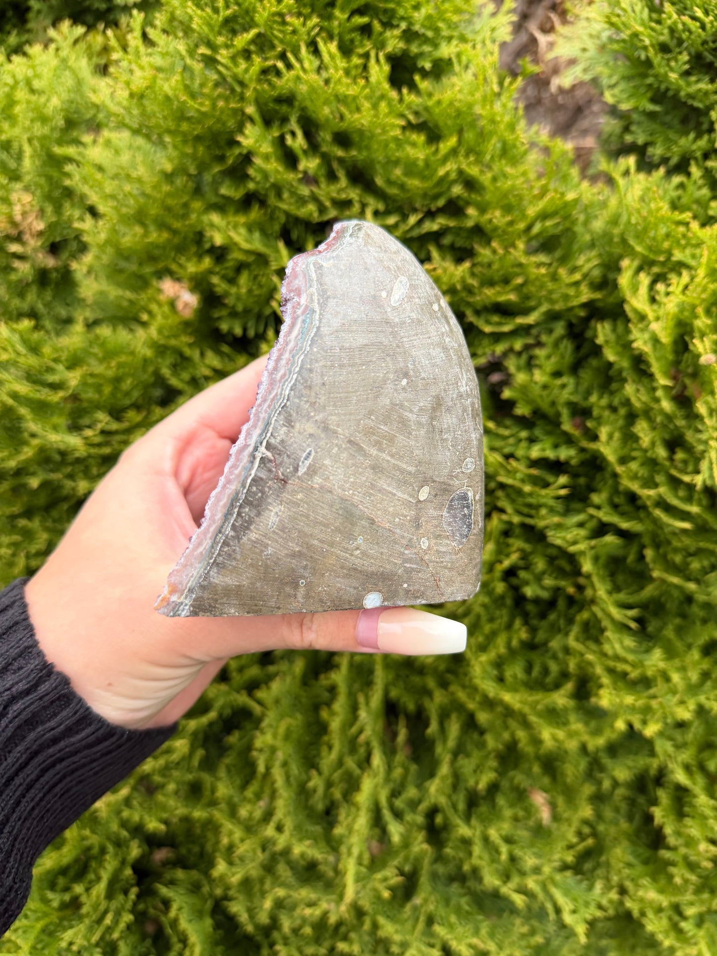 Rainbow Amethyst Cut Base