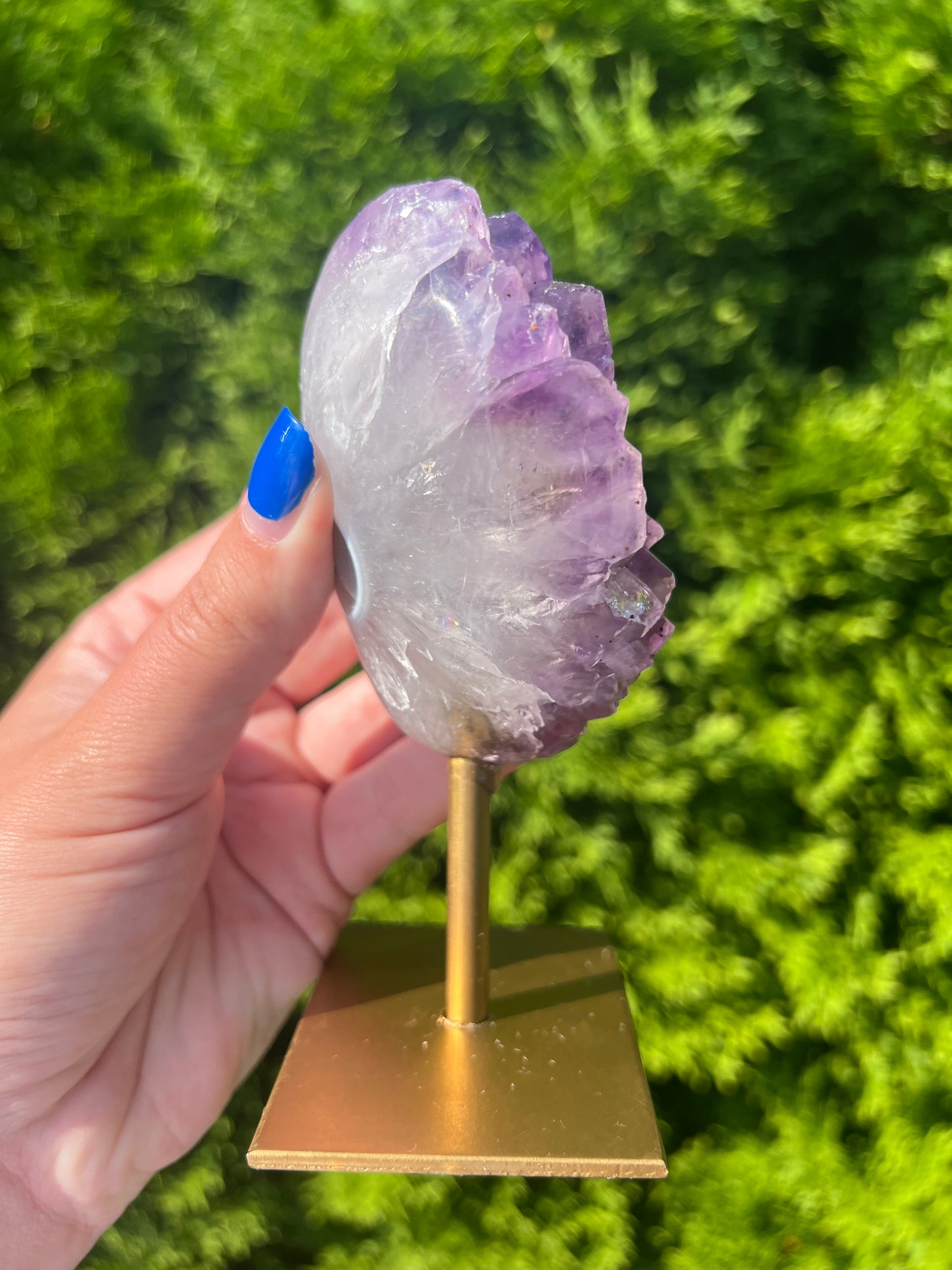 Amethyst Cluster on Stand