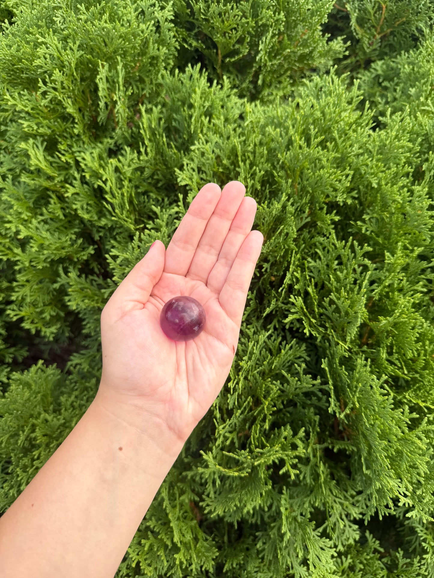 Purple Fluorite Mini Sphere