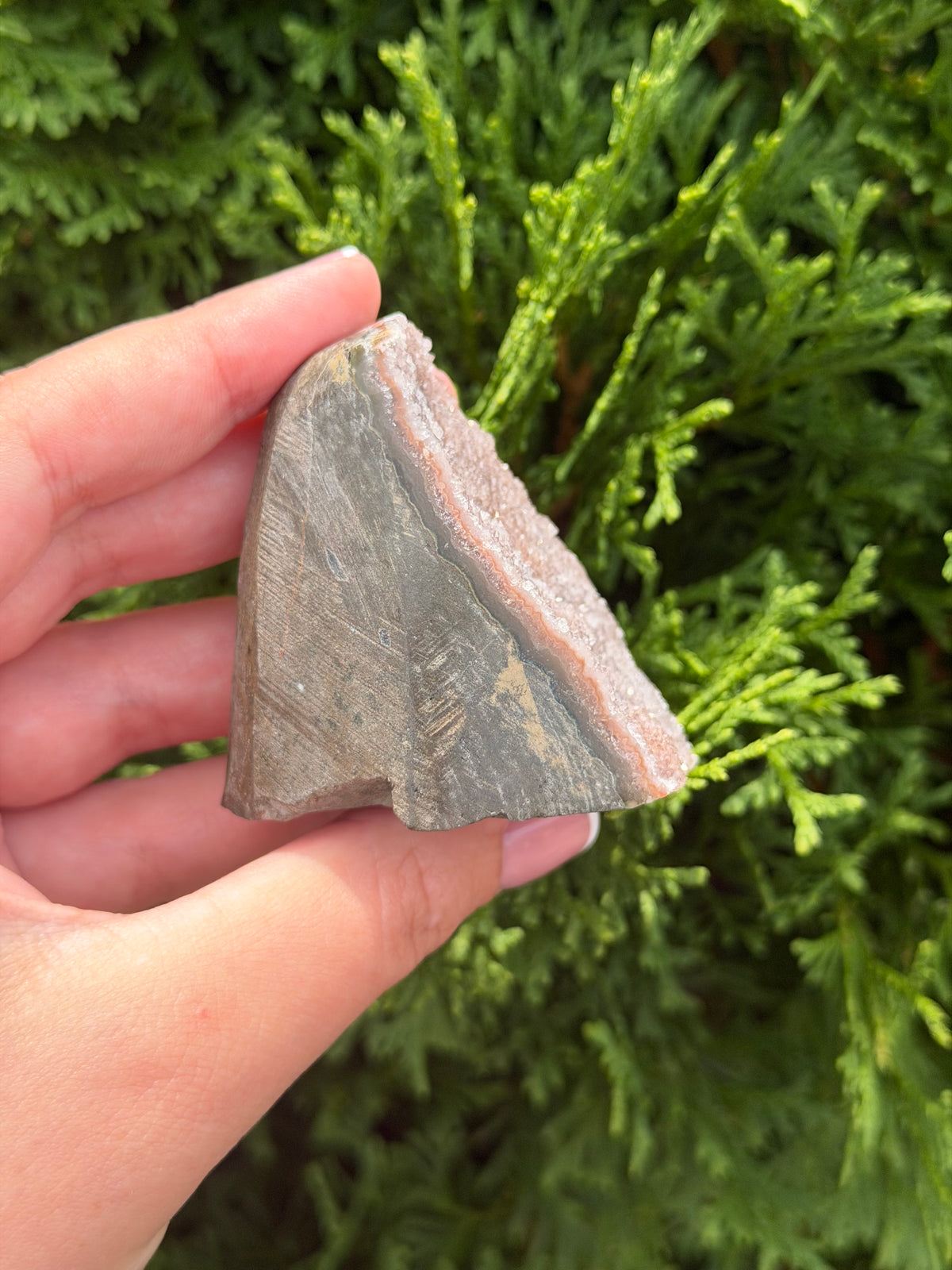 Rainbow Amethyst Cut Base