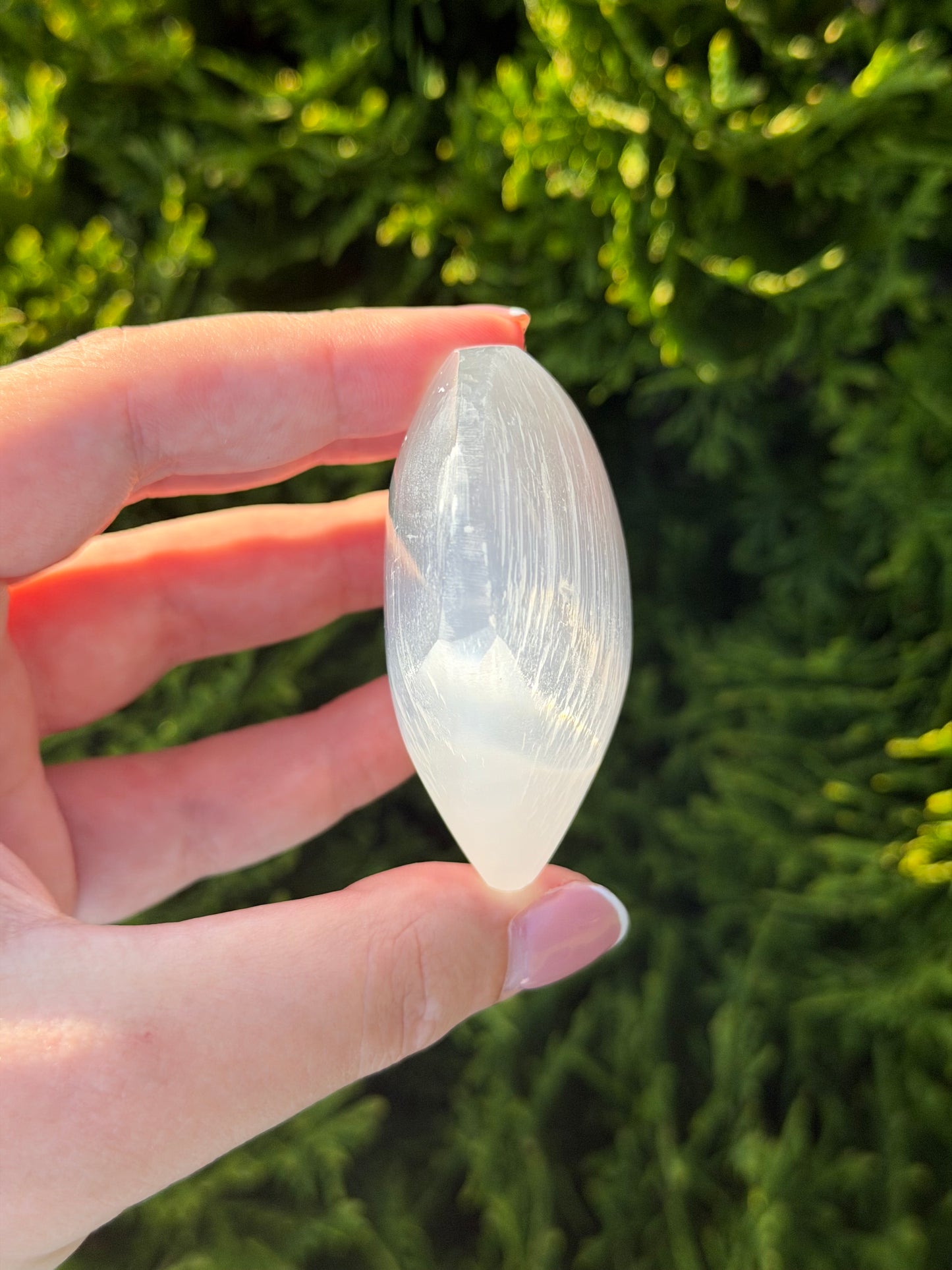 Selenite Heart