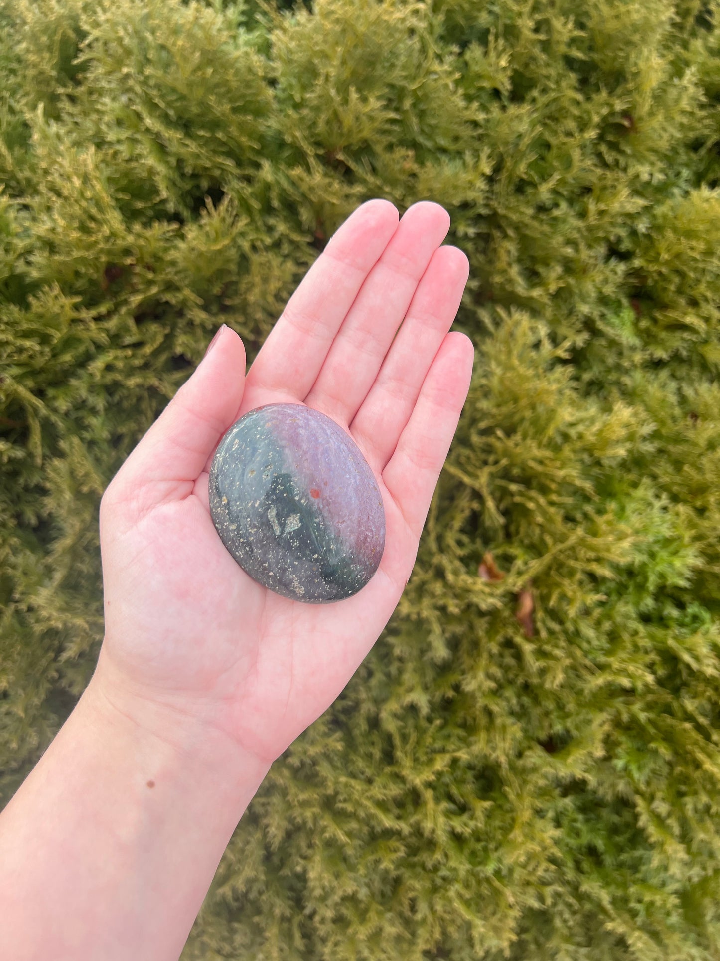 Ocean Jasper Palm Stone