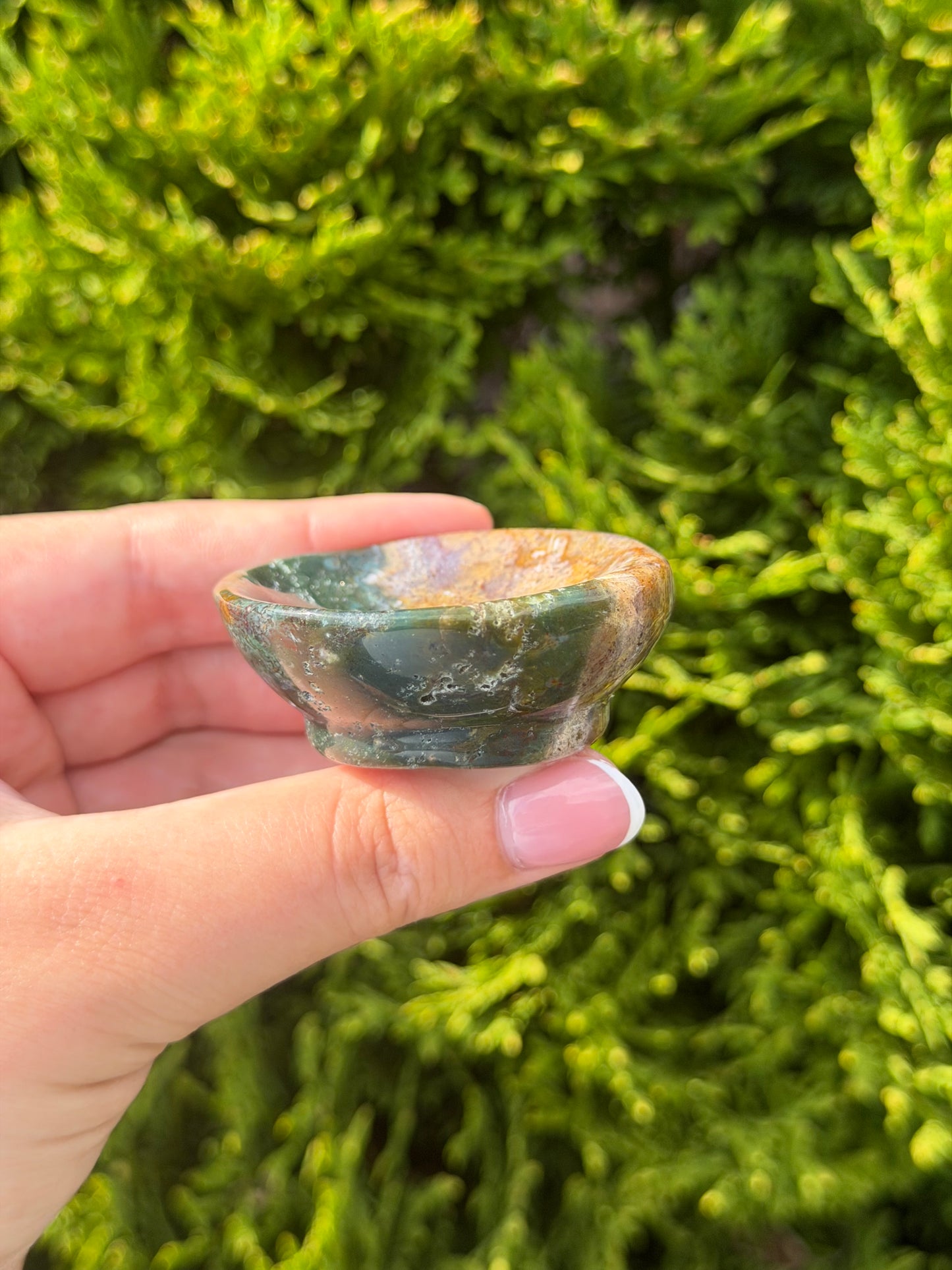 Moss Agate Bowl 2