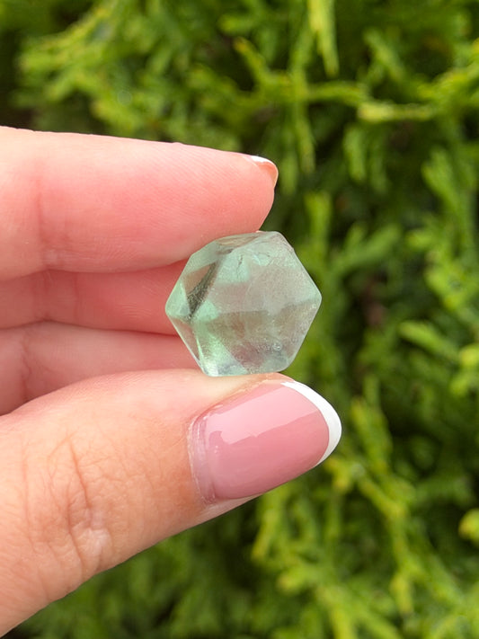 Green Fluorite Polyhedron