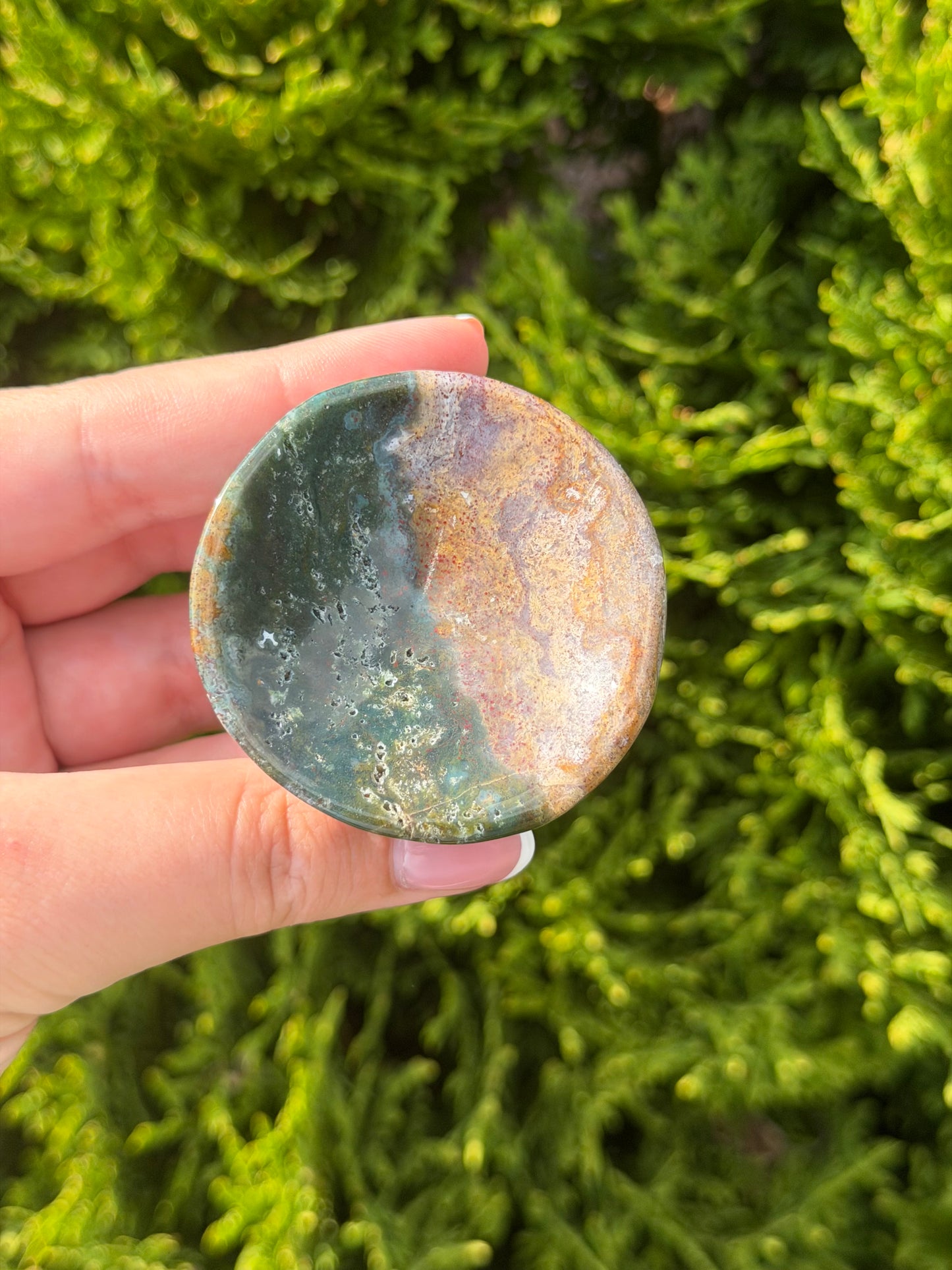 Moss Agate Bowl 2