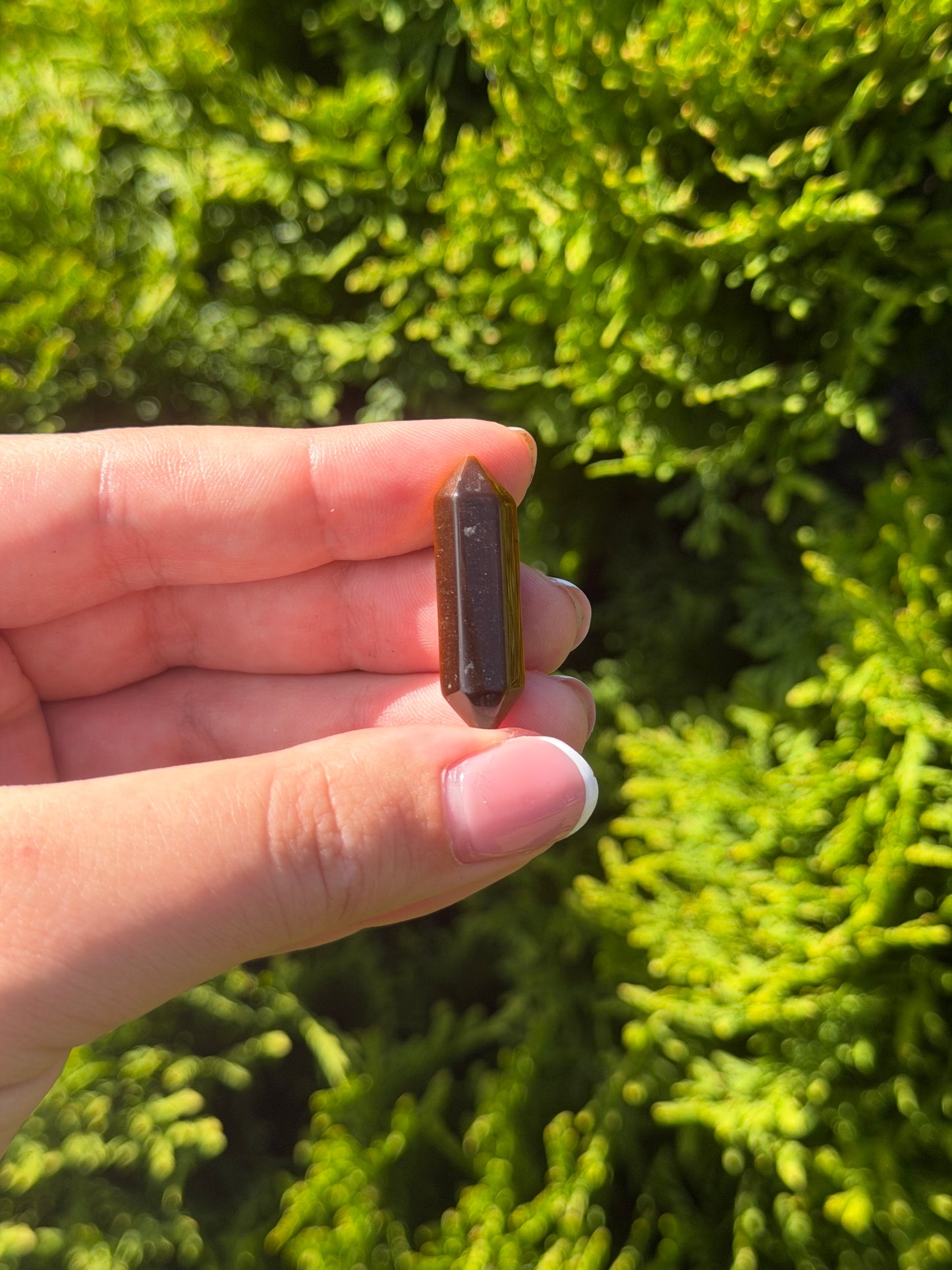 Double Terminated Tiger’s Eye