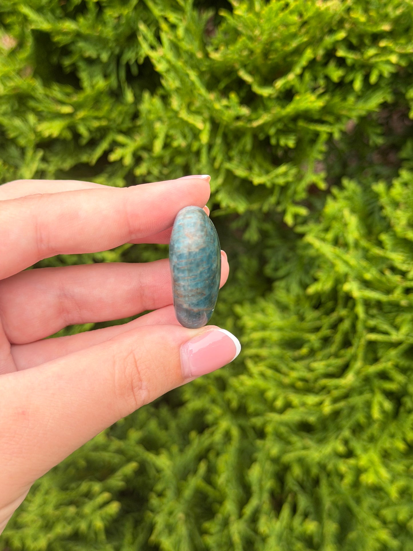 Mini Blue Apatite Heart