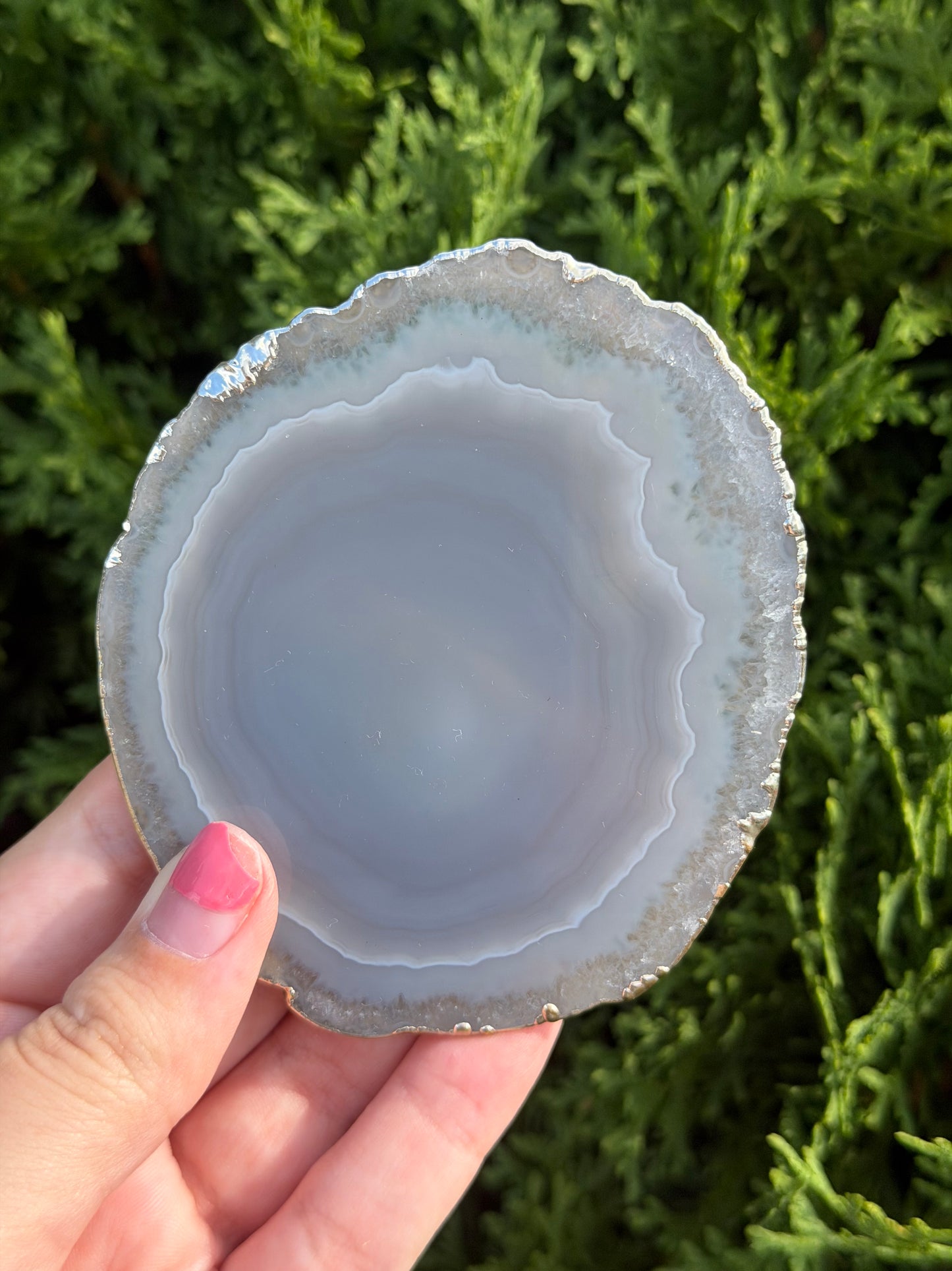 Agate Coaster Set from Brazil