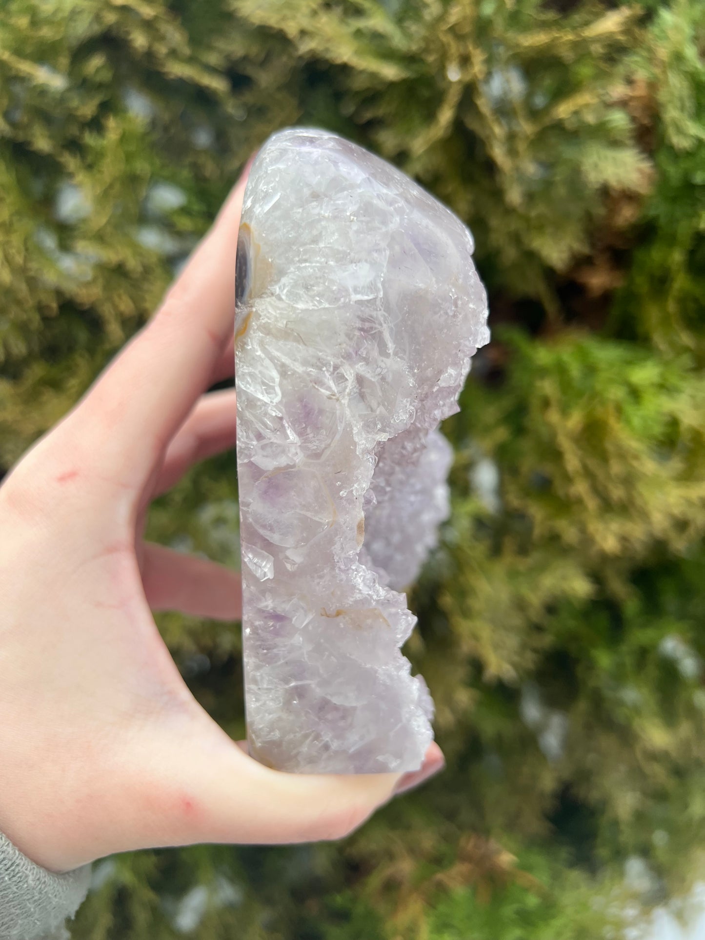 Large Amethyst Heart