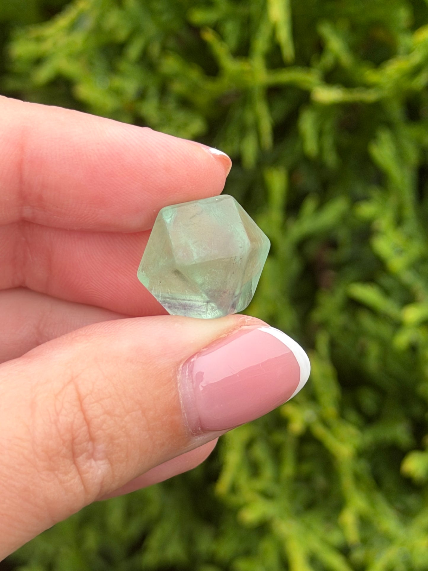Green Fluorite Polyhedron