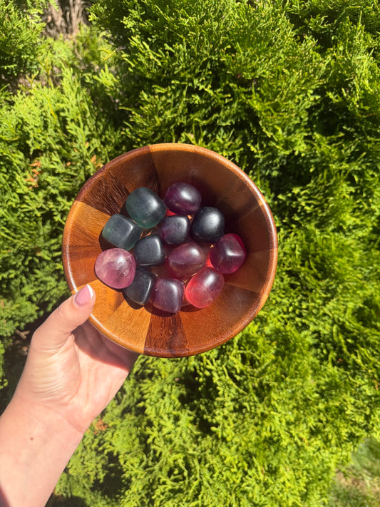 XL Fluorite Tumbled Stones
