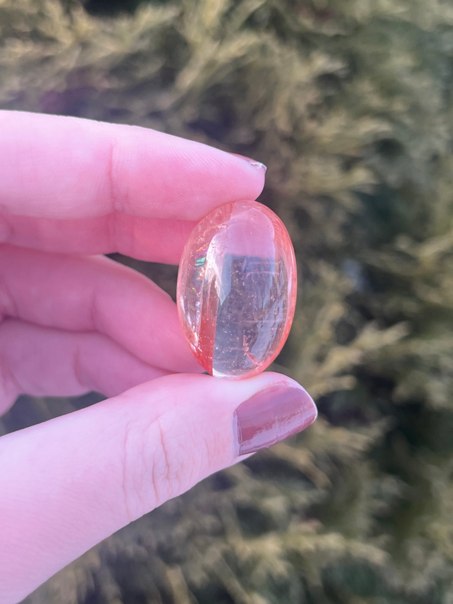 Fire Quartz Tumbled Stone