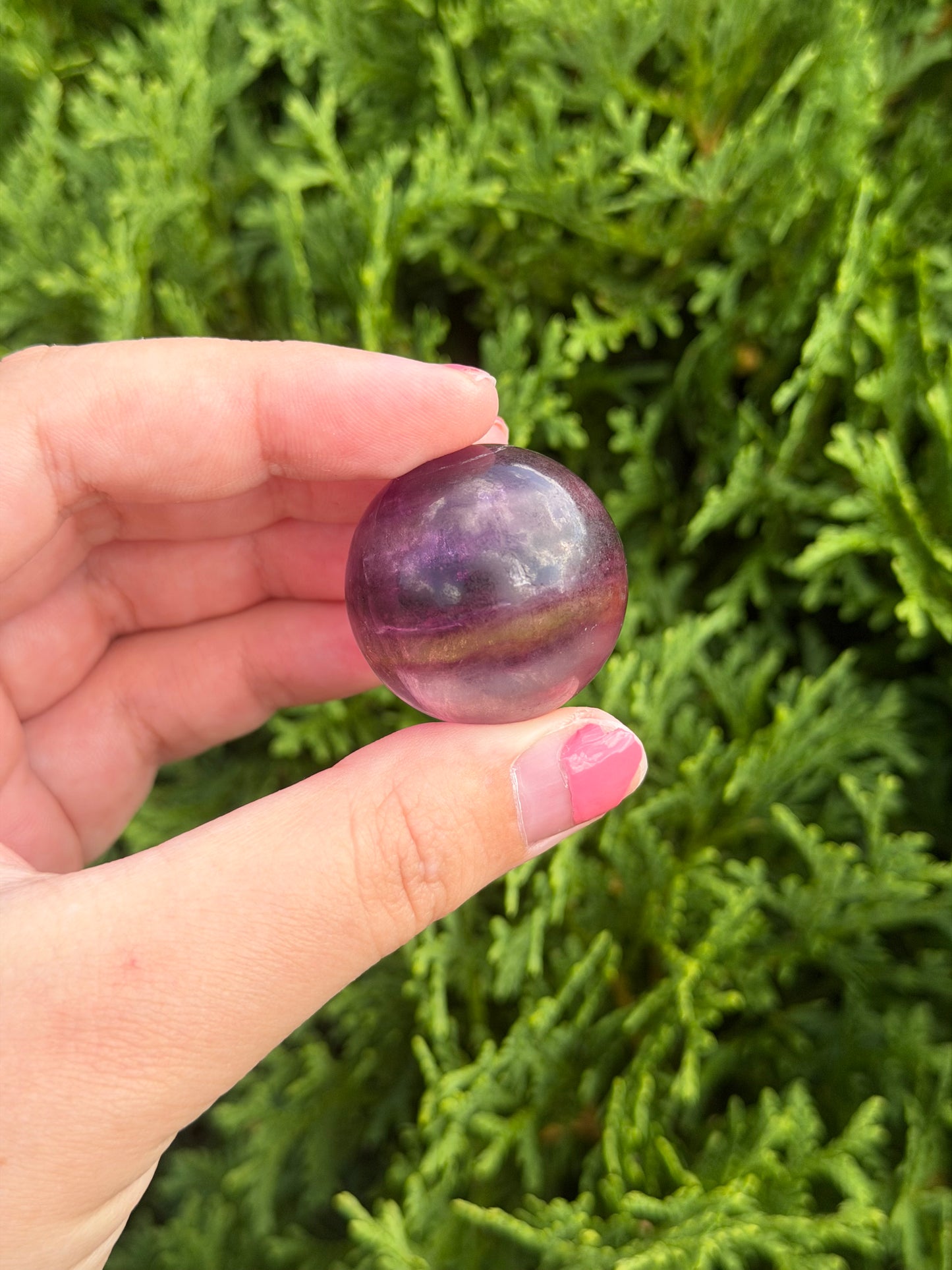 Purple Fluorite Mini Sphere