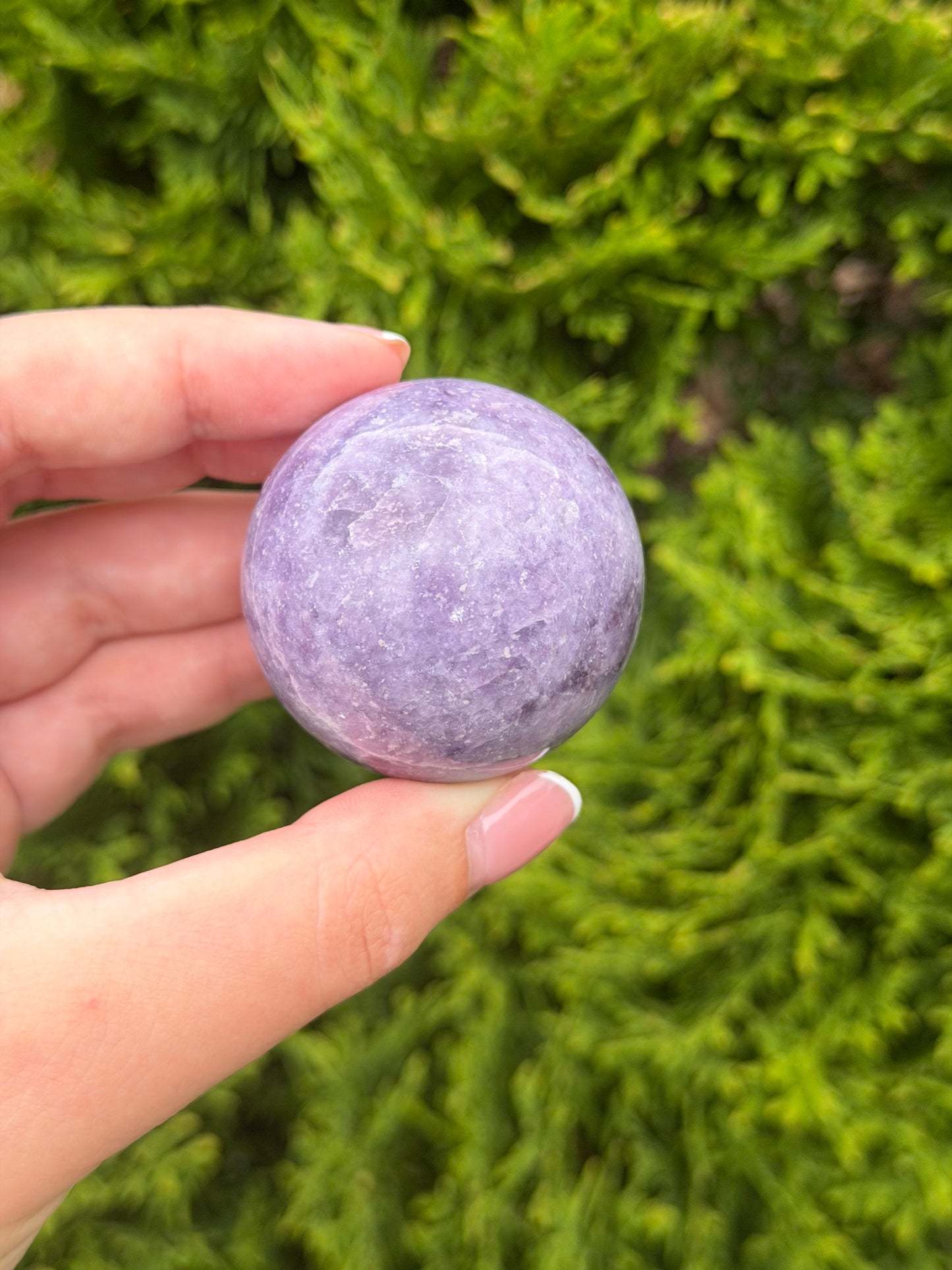 Lepidolite Sphere