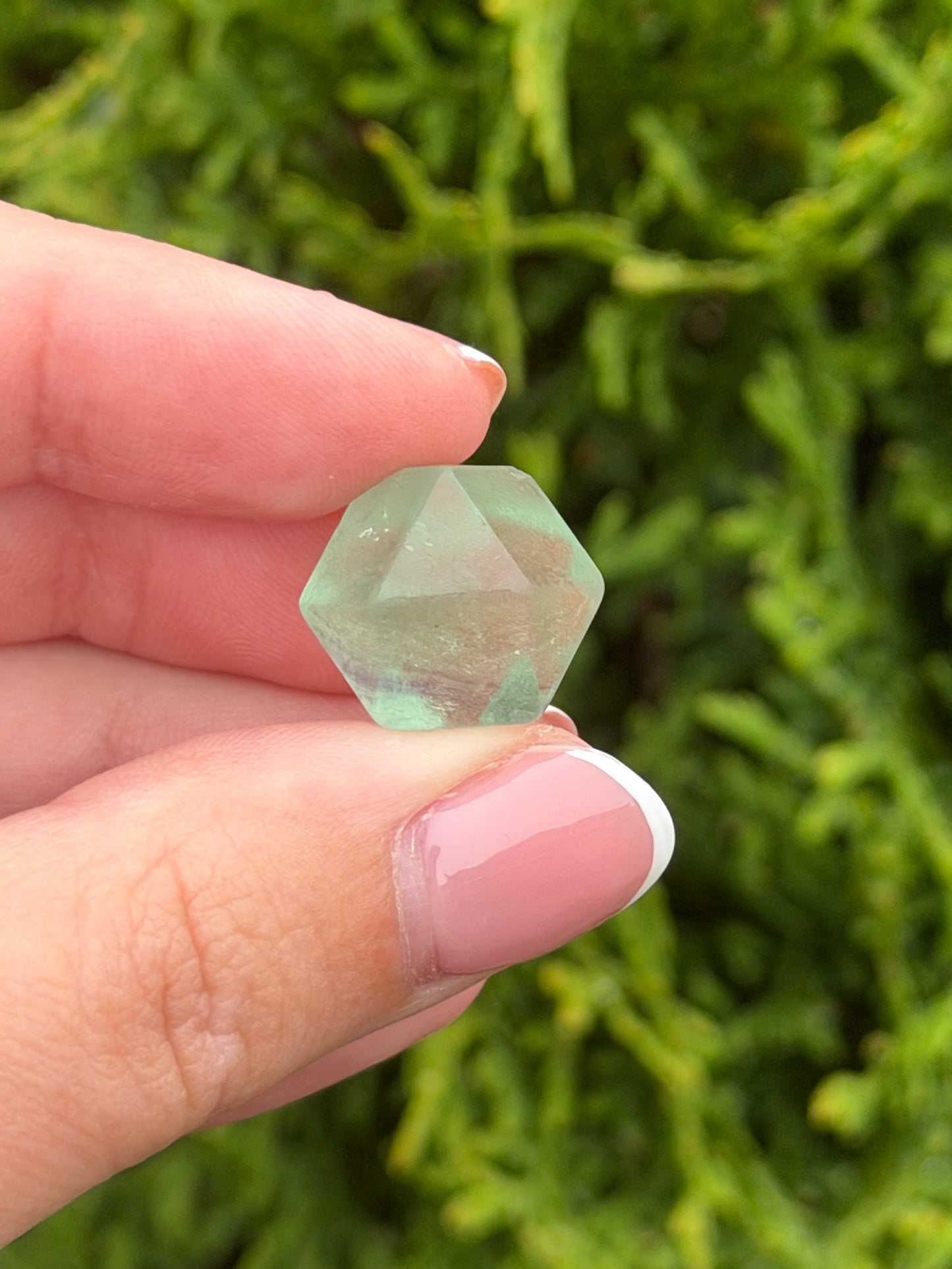 Green Fluorite Polyhedron