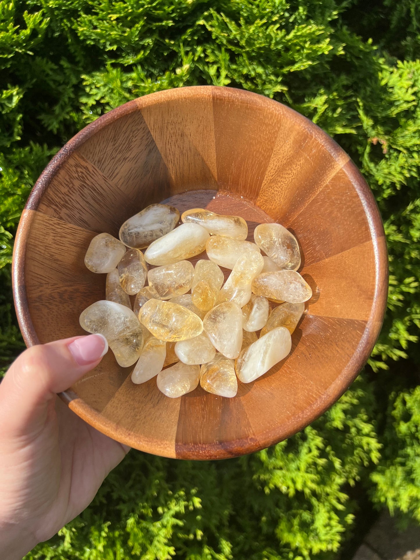 Tumbled Citrine Stones