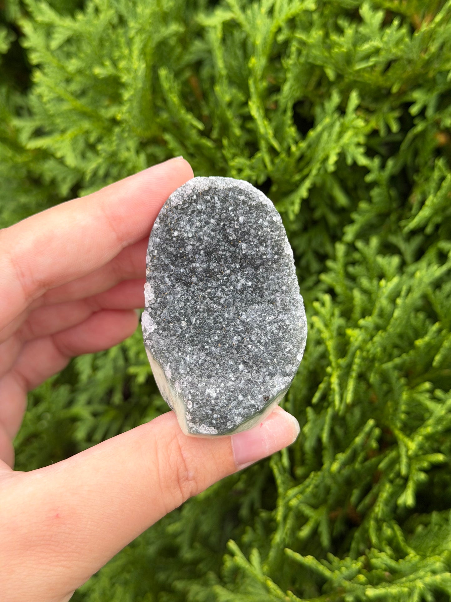 Rainbow Amethyst Cut Base