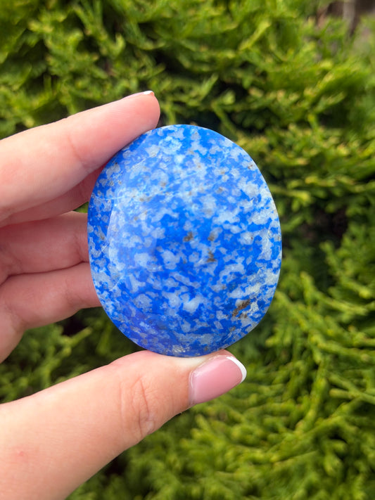 Lapis Lazuli Palm Stone 4