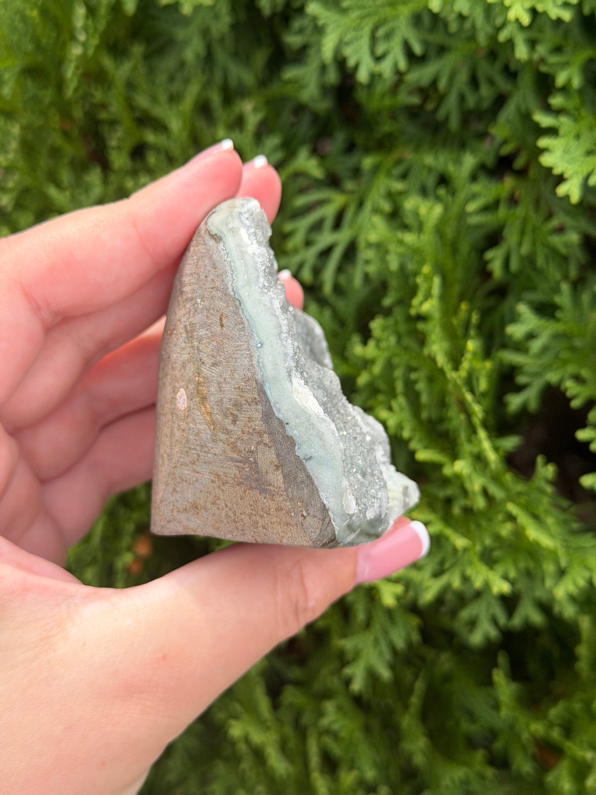Rainbow Amethyst Cut Base