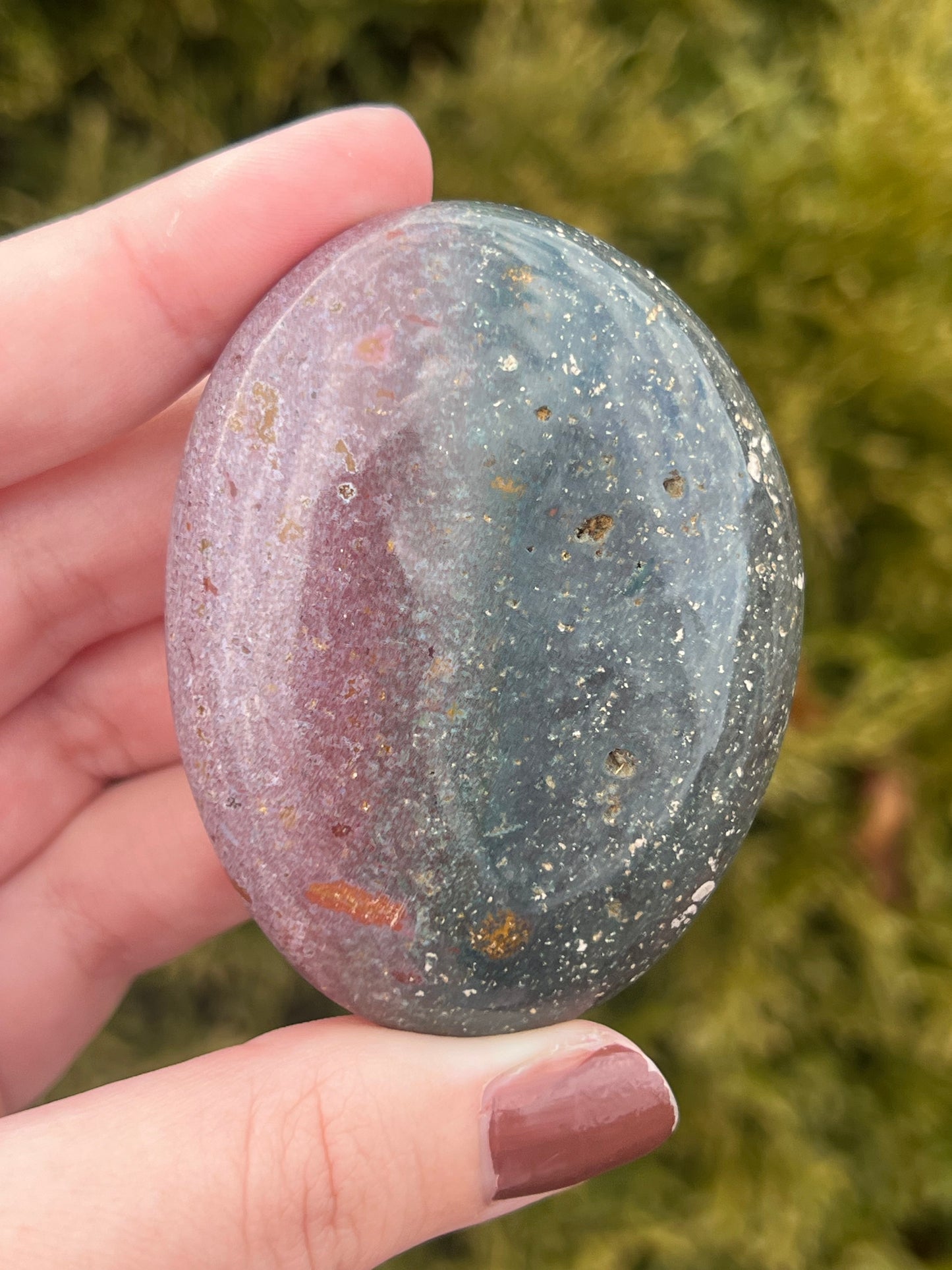 Ocean Jasper Palm Stone