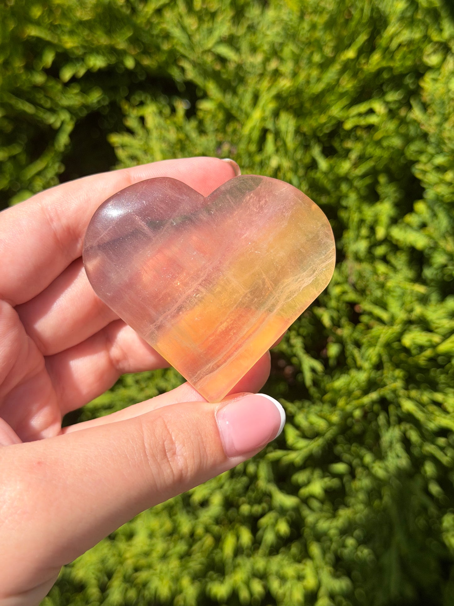 Fluorite Heart C