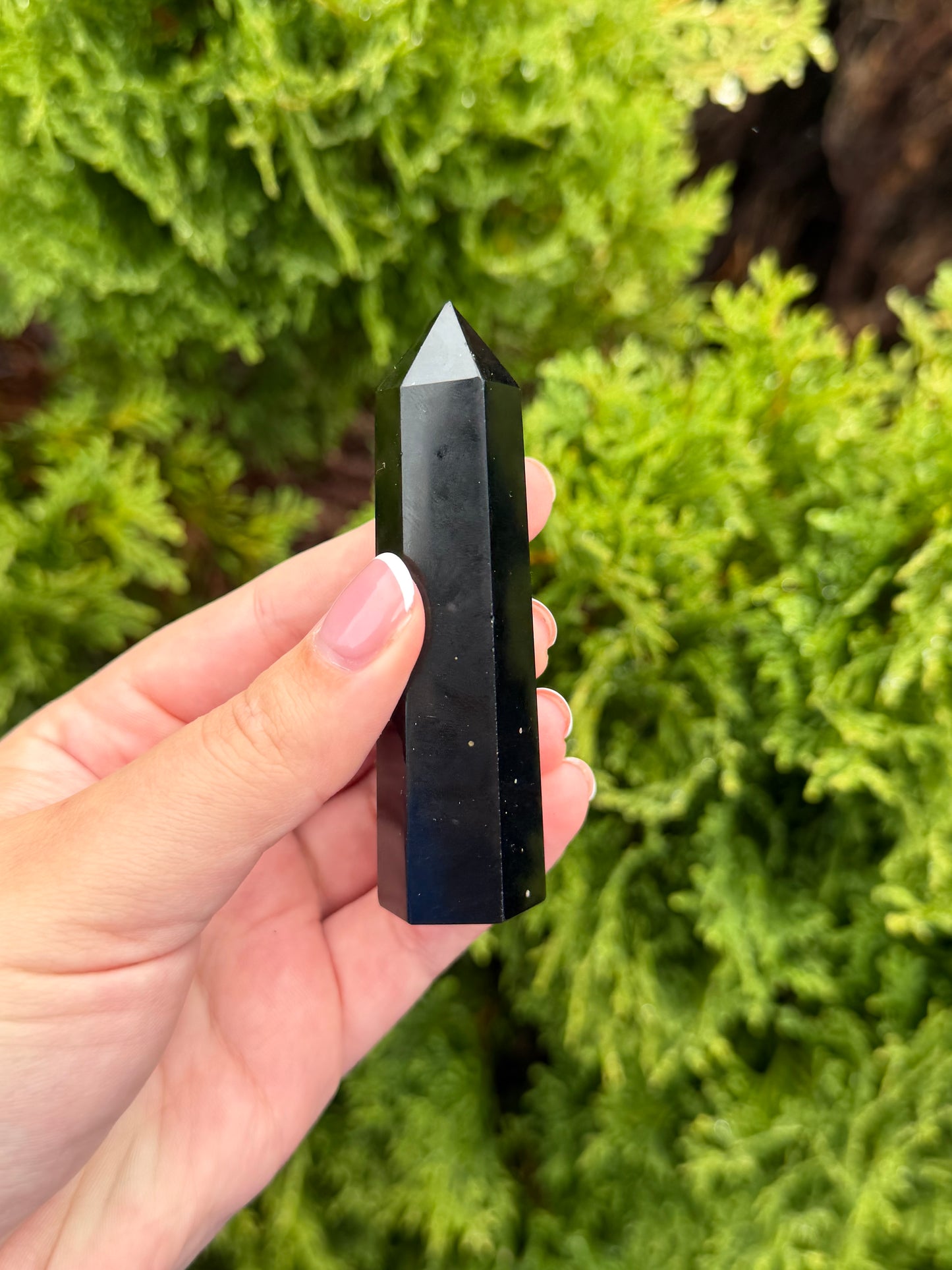 Black Obsidian Point 1