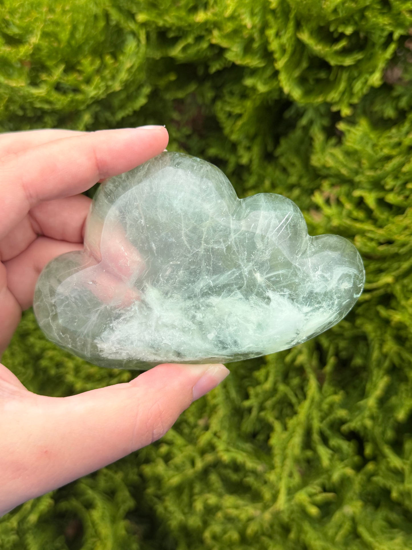 Green Fluorite Cloud Bowl