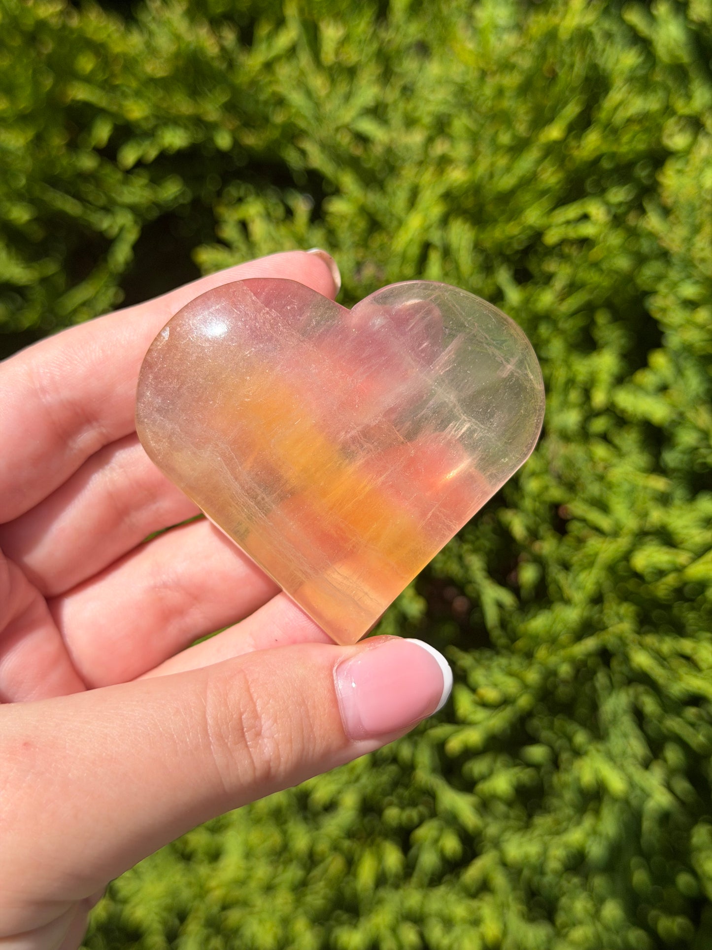 Fluorite Heart C