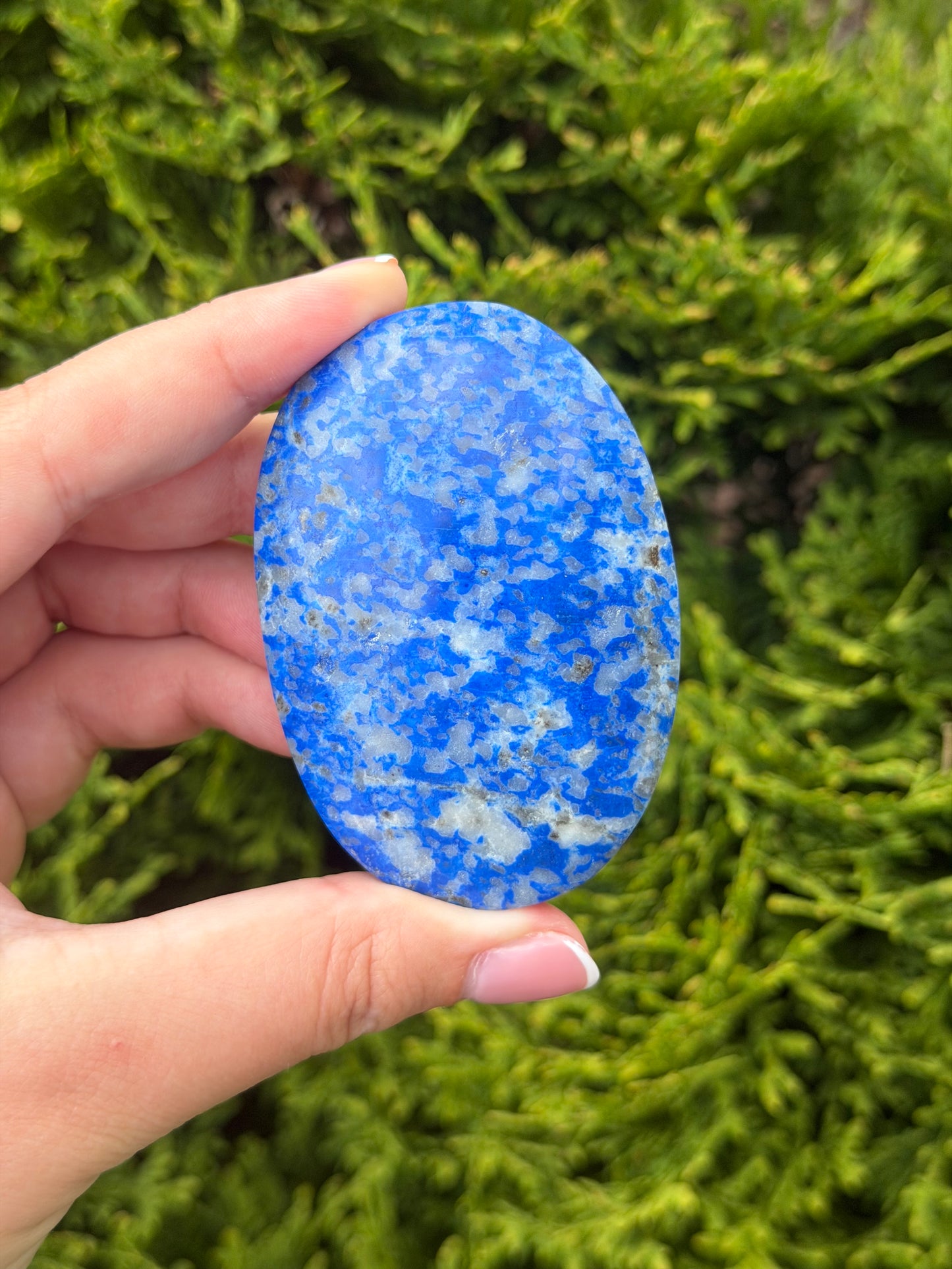 Lapis Lazuli Palm Stone 3