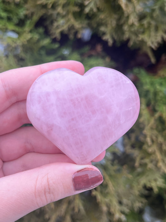 Rose Quartz Heart