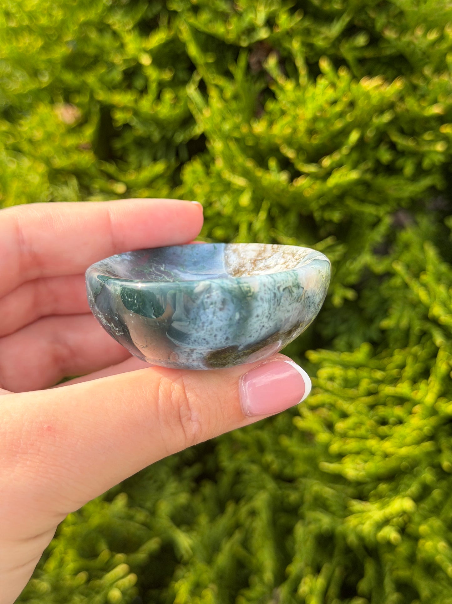 Moss Agate Bowl 3