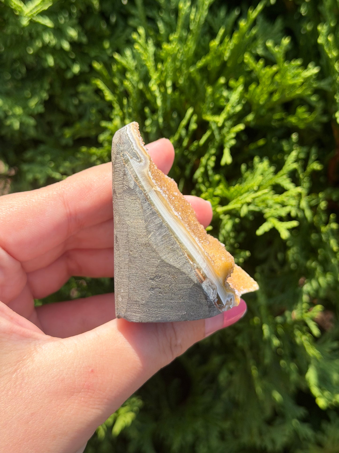 Rainbow Amethyst Cut Base