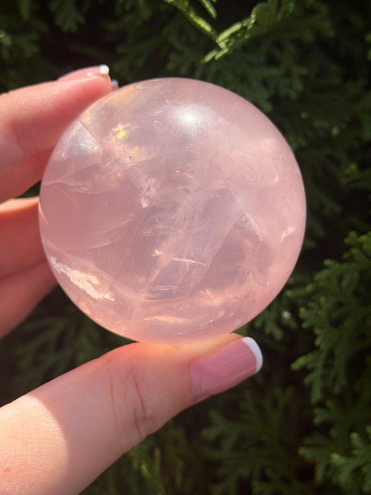 Rose Quartz Sphere