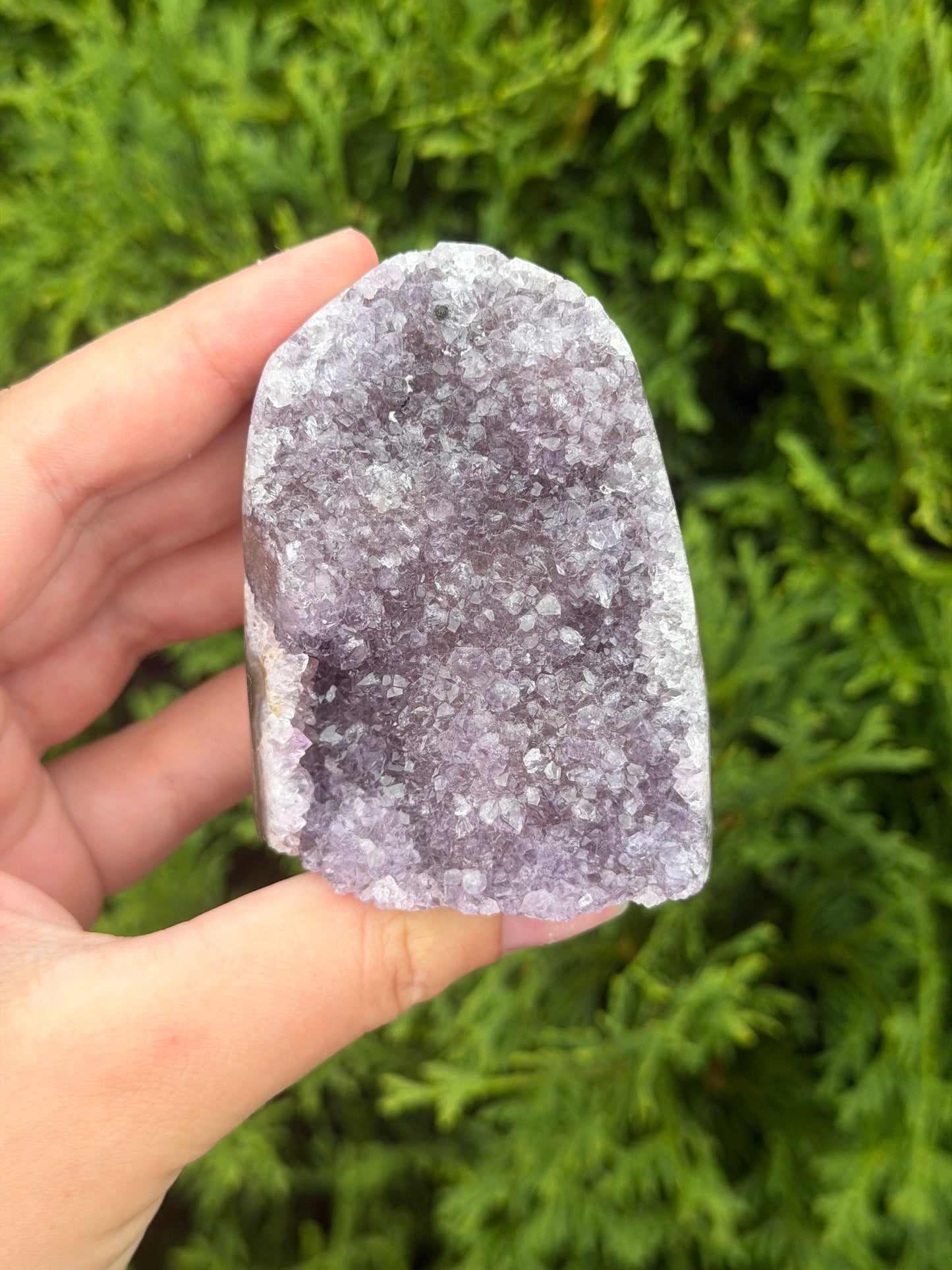 Rainbow Amethyst Cut Base