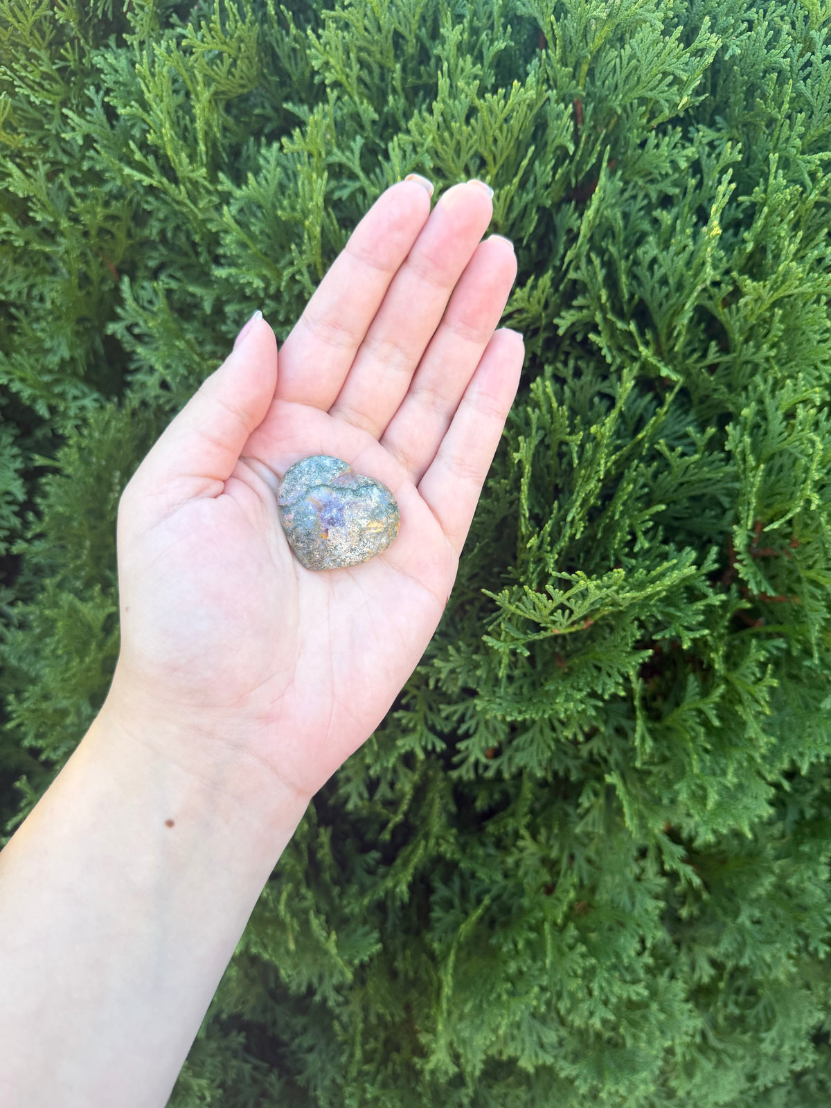 Ocean Jasper Mini Heart